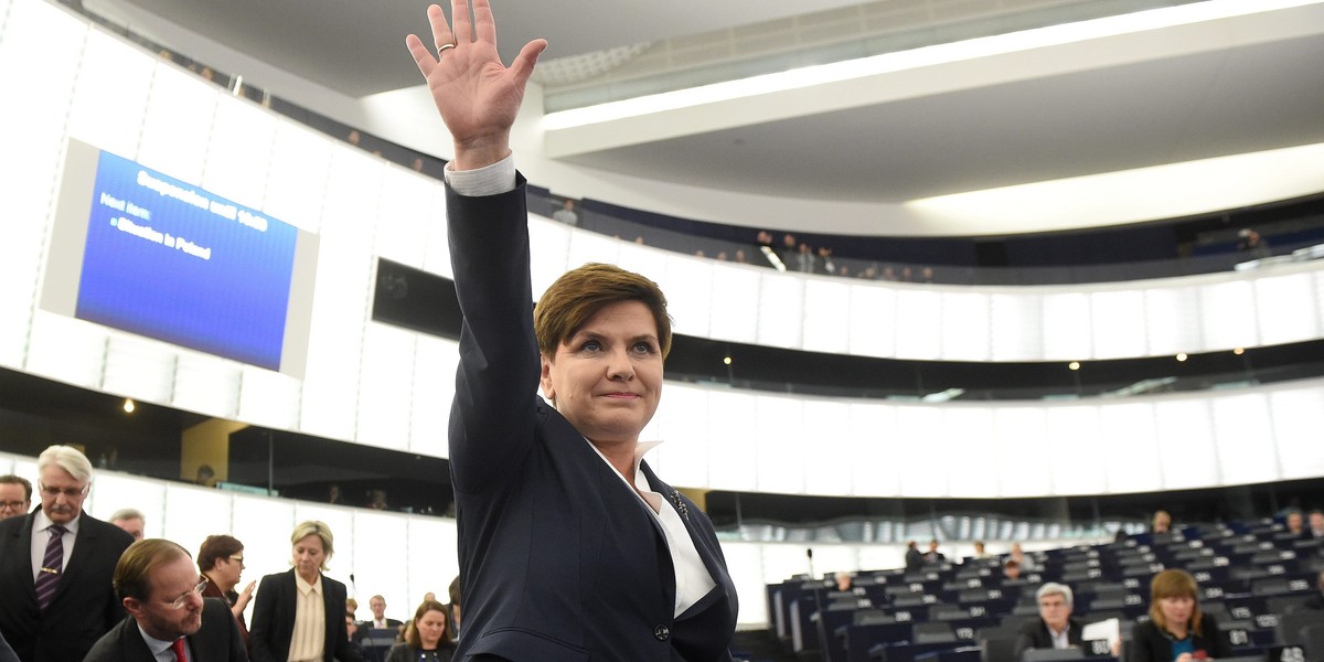 Beata Szydło.