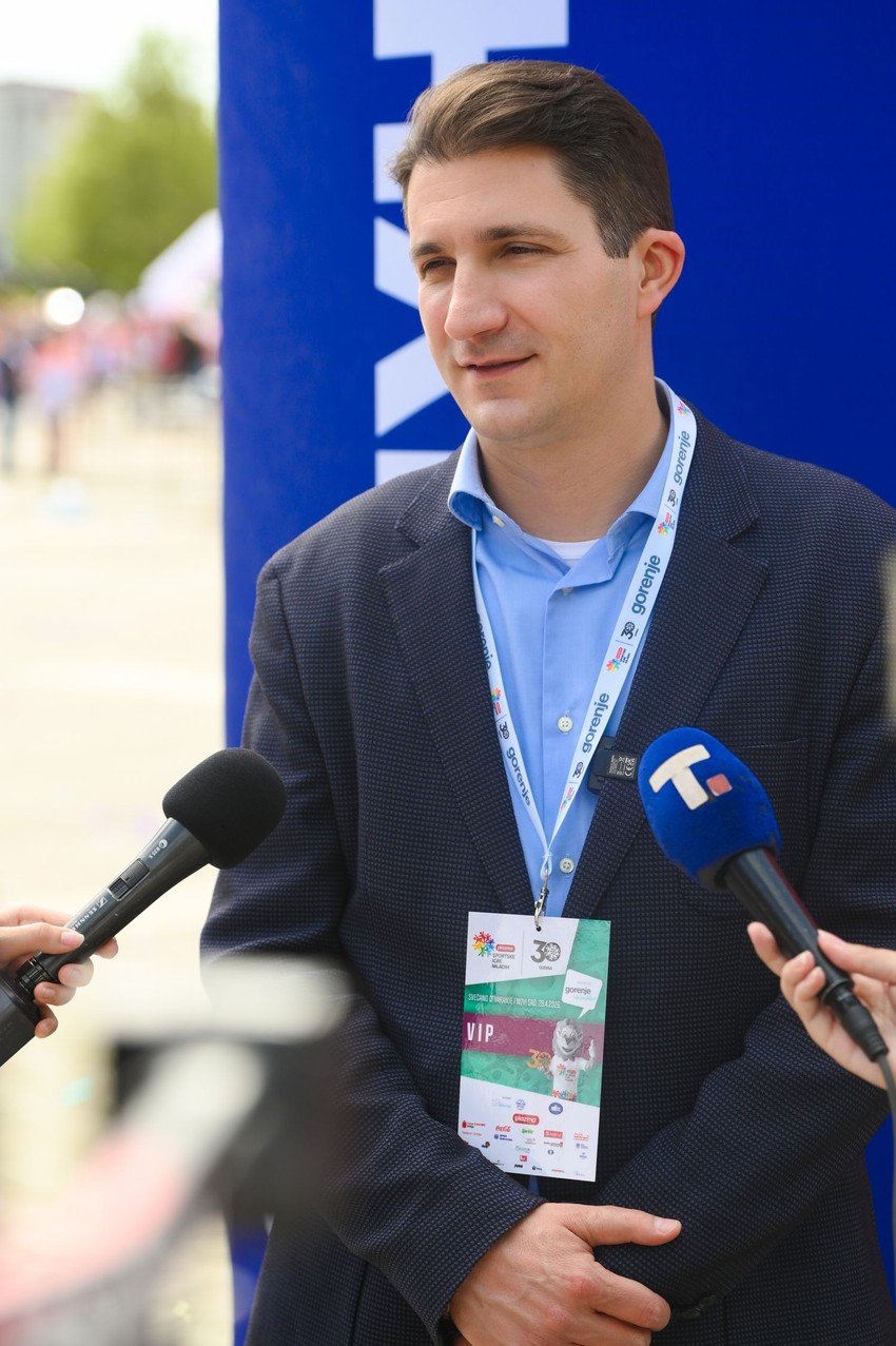 Zdravko Marić, predsednik Plazma Sportskih igara mladih