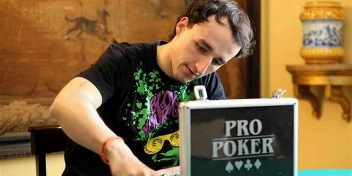 Kubica dostał sprzęt do gry w pokera
