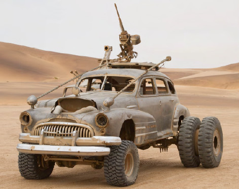 Samochody z filmu Mad Max: Fury Road sprzedawane na aukcji