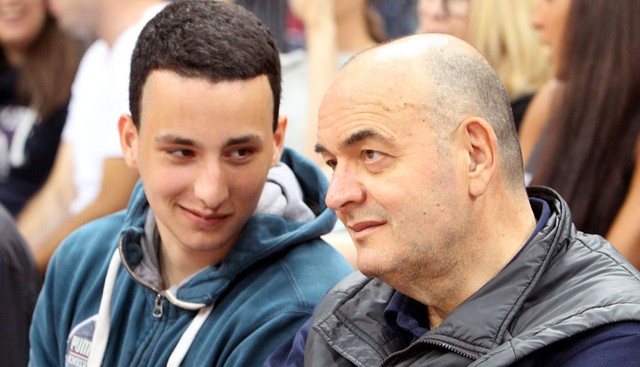 Duško Vujošević i sin Luka