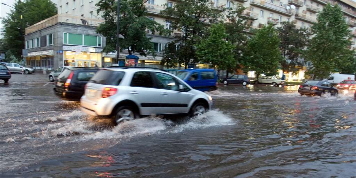 Podtopiło kancelarię premiera