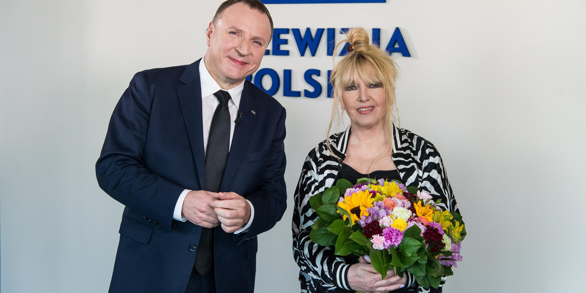 Jacek Kurski i Maryla Rodowicz