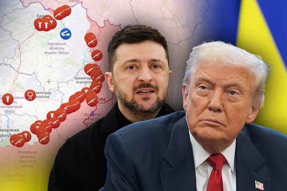 TRAMP I ZELENSKI OČI U OČI Svetski lideri u Evijanu, mogući ključni razgovori o Ukrajini