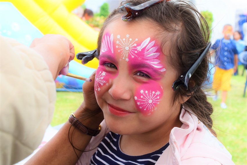 Crtanje po licu, ilustracija