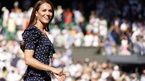 Katalin hercegné 60-as évekbeli filmsztárként érkezett a wimbledoni döntőre