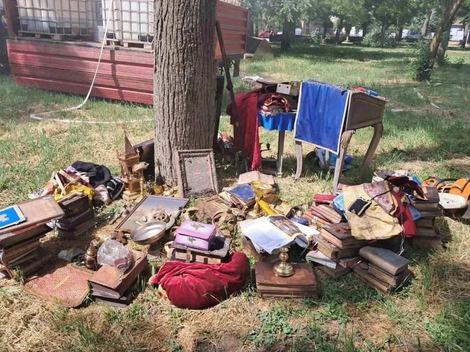 požar u crkvi kod Zrenjanina