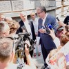 Vučić razgovarao sa demonstrantima ispred Predsedništva 