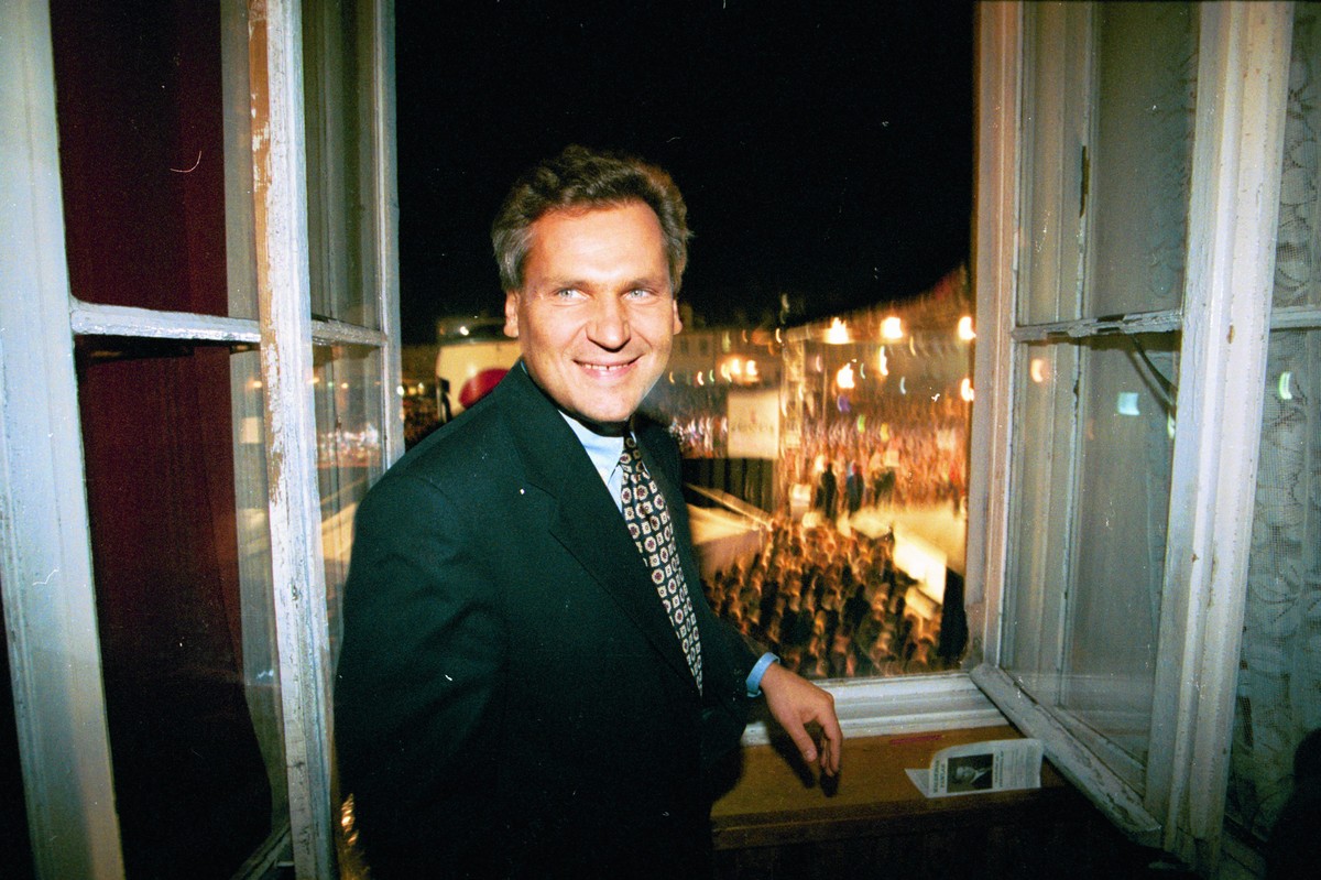 Aleksander Kwaśniewski w 1995 roku