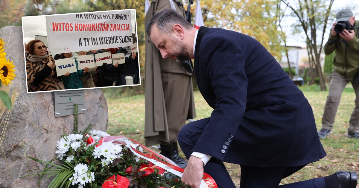 Prezes PSL przyszedł świętować. Musiał patrzeć na te transparenty