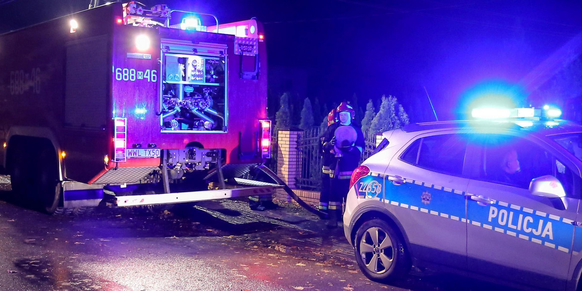 Tragedia w Gorzycach. Mężczyzna podpalił się przed blokiem