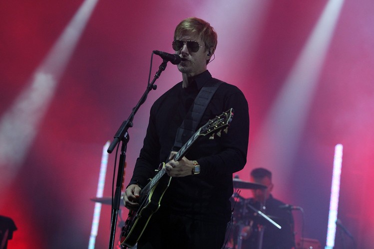 Interpol na festiwalu Open'er 2019. 3 czerwca 2019 roku.