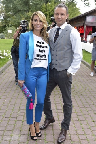 Małgorzata Rozenek i Radosław Majdan