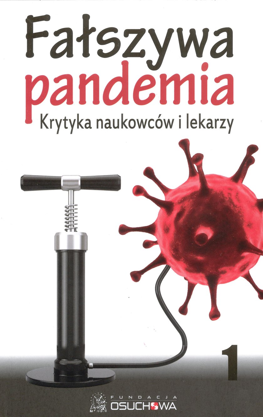 Okładka książki "Fałszywa pandemia"