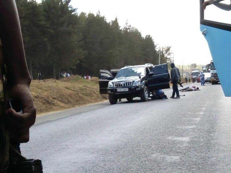 Scene where Flying Squad detectives recently killed 7 thugs  