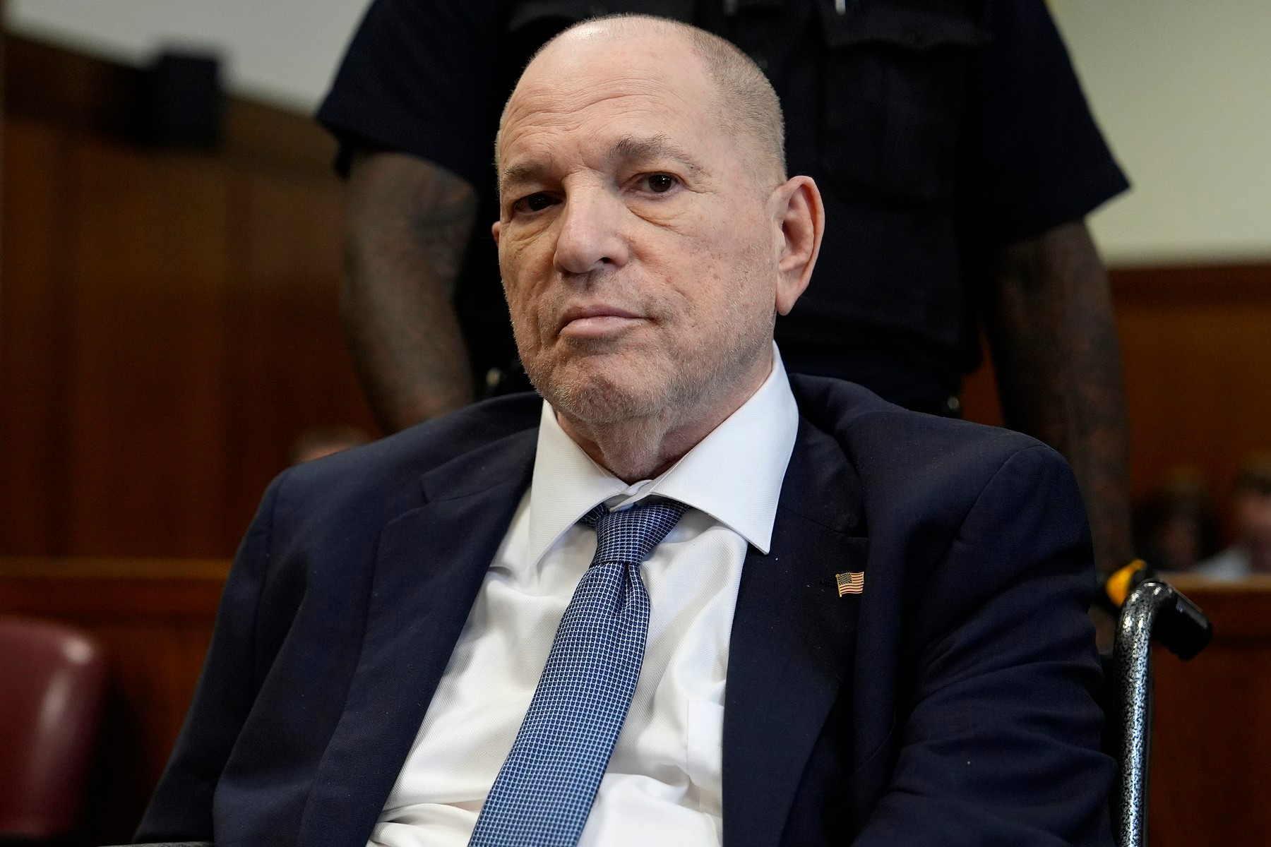 Bývalý americký filmový producent Harvey Weinstein.