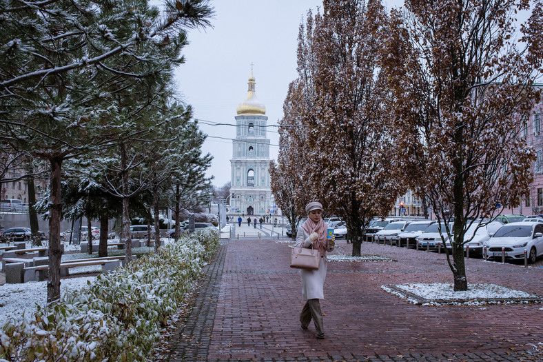 Pierwszy śnieg w Kijowie, 17 listopada