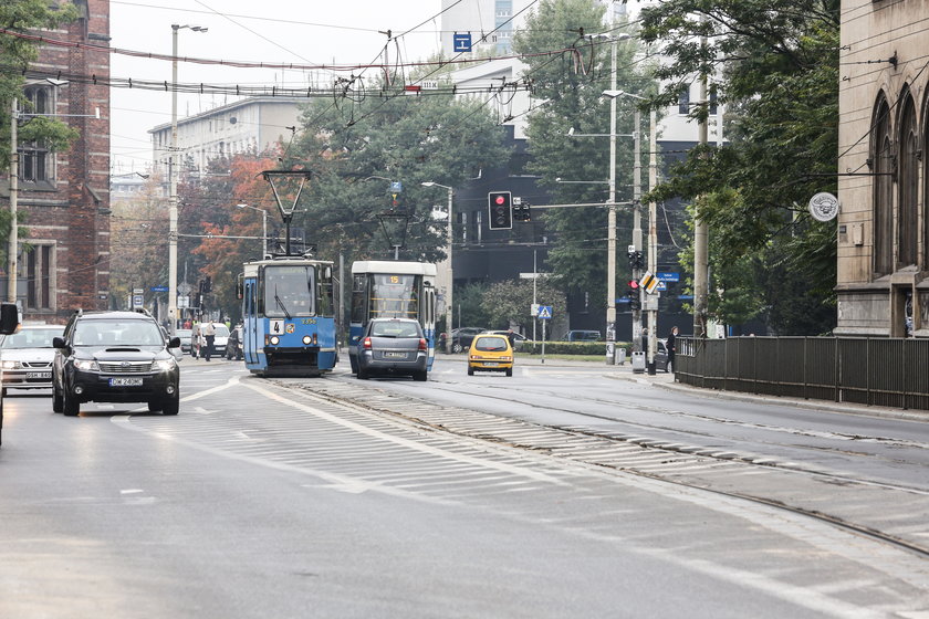 Tramwaje na ul. Krupniczej