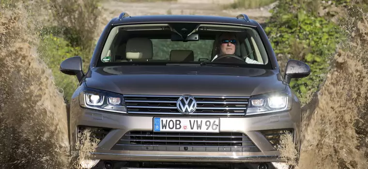 Test Volkswagena Touarega - Udoskonalony z głową
