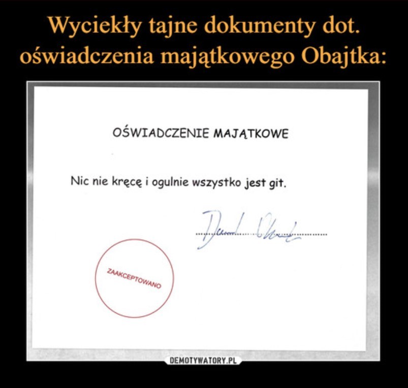 Najśmieszniejsze memy dotyczące Daniela Obajtka