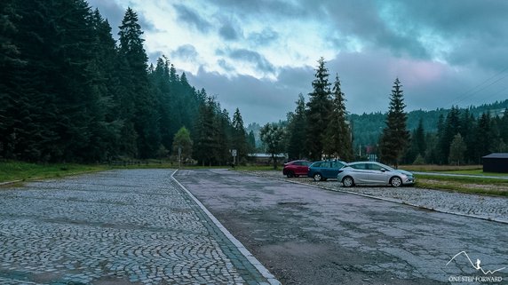 Parking pod Długą Polaną