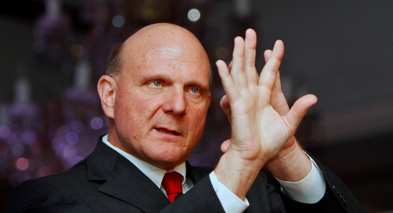 Former Microsoft CEO Steve Ballmer