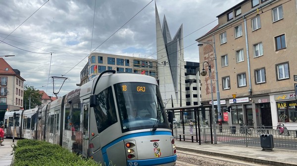 Tramwaj linii 18 będzie jeździł od soboty zmienioną trasą