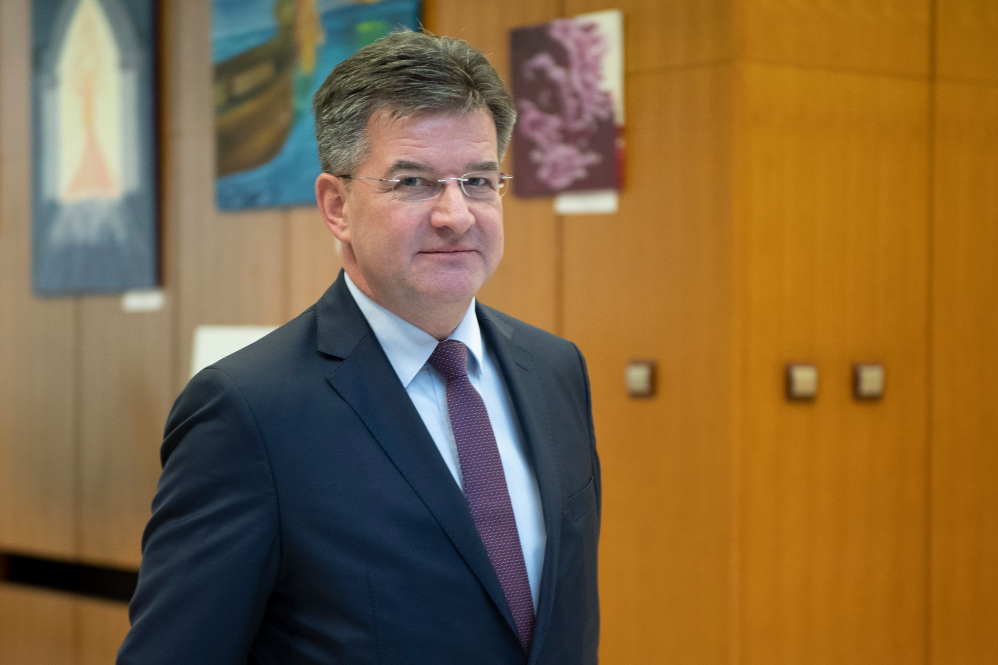 Slovenský diplomat Miroslav Lajčák. 