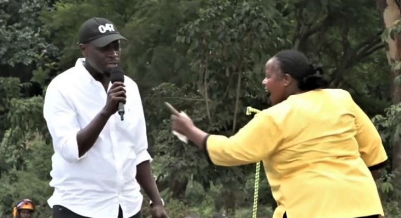 Johnson Sakaja and Bishop Margaret Wanjiru clash at Nairobi rally