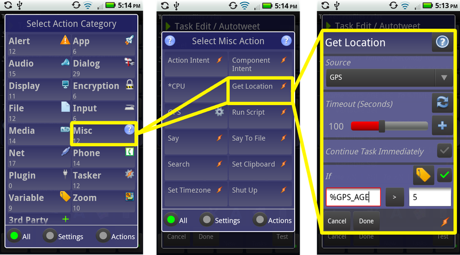 <b>Tasker</b>
<br><br>
Aplikacja ta umożliwia kompleksowe zarządzanie wszelkimi procesami i notyfikacjami w naszym smartfonie. W idealnym świecie Tasker byłby zainstalowany na każdym urządzeniu z Androidem. 
<br><br>
<b>Platformy: Android
