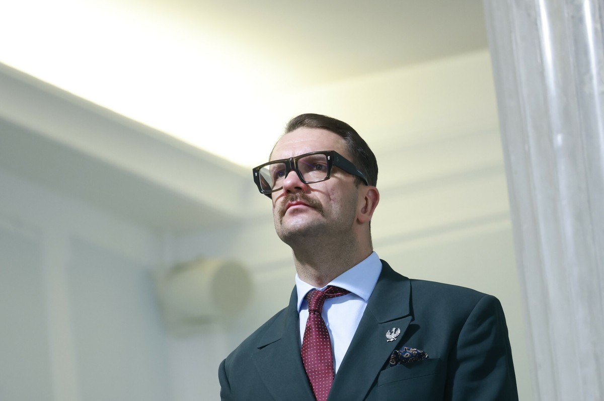 Poseł Łukasz Mejza