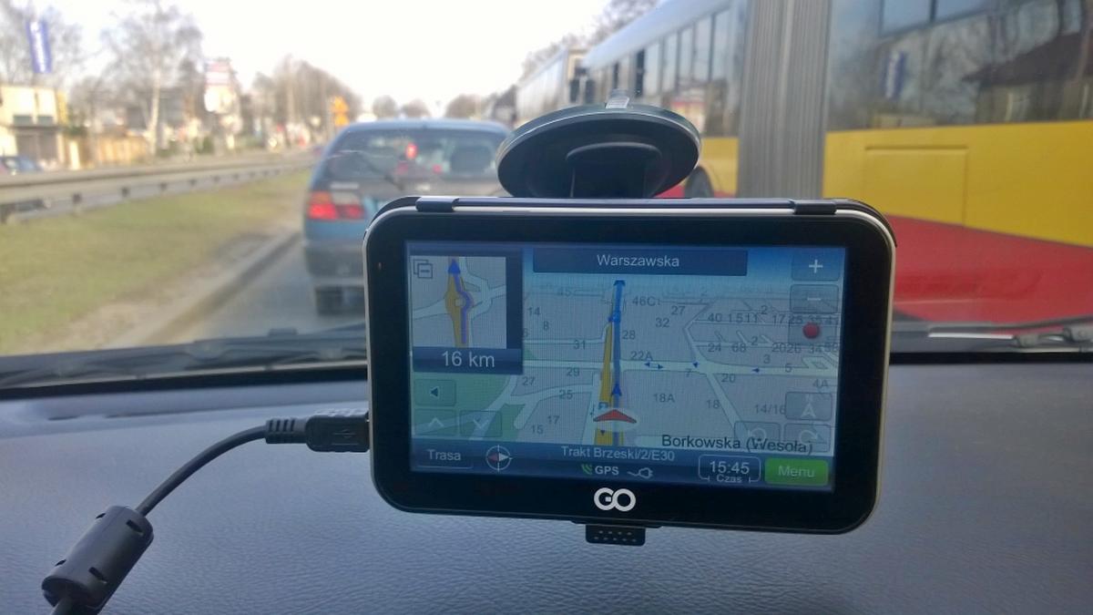 GPS z Biedronki: test Goclever