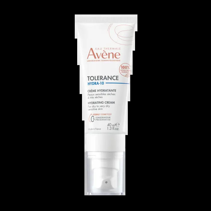 Avene, Tollerance Hydra-10, krem nawilżający do skóry wrażliwej i suchej