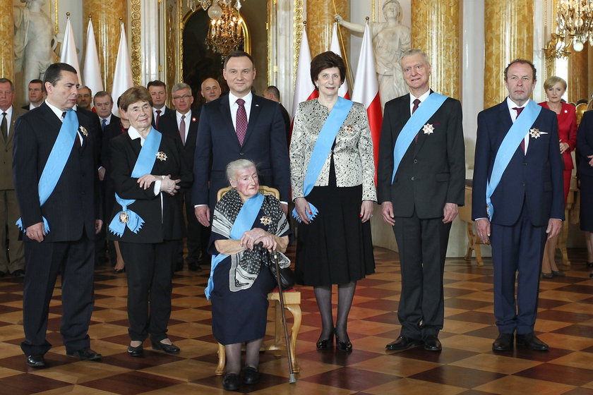 Prezydent Andrzej Duda przyznał Ordery Orła Białego
