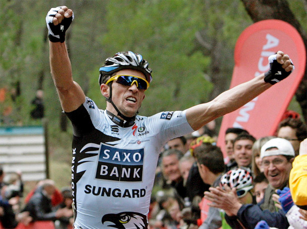 Oczyszczony Contador wygrał wyścig Dookoła Murcji
