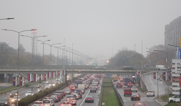 Beograd magla