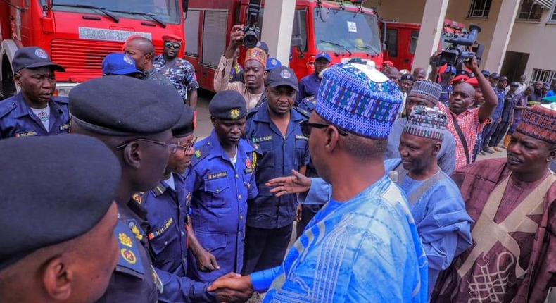 Zulum rewards firemen with N14.9m for swift response to fire outbreak