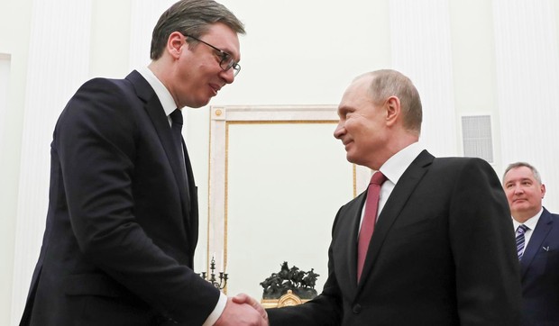 Aleksandar Vučić, Vladimir Putin, Moskva, Kremlj