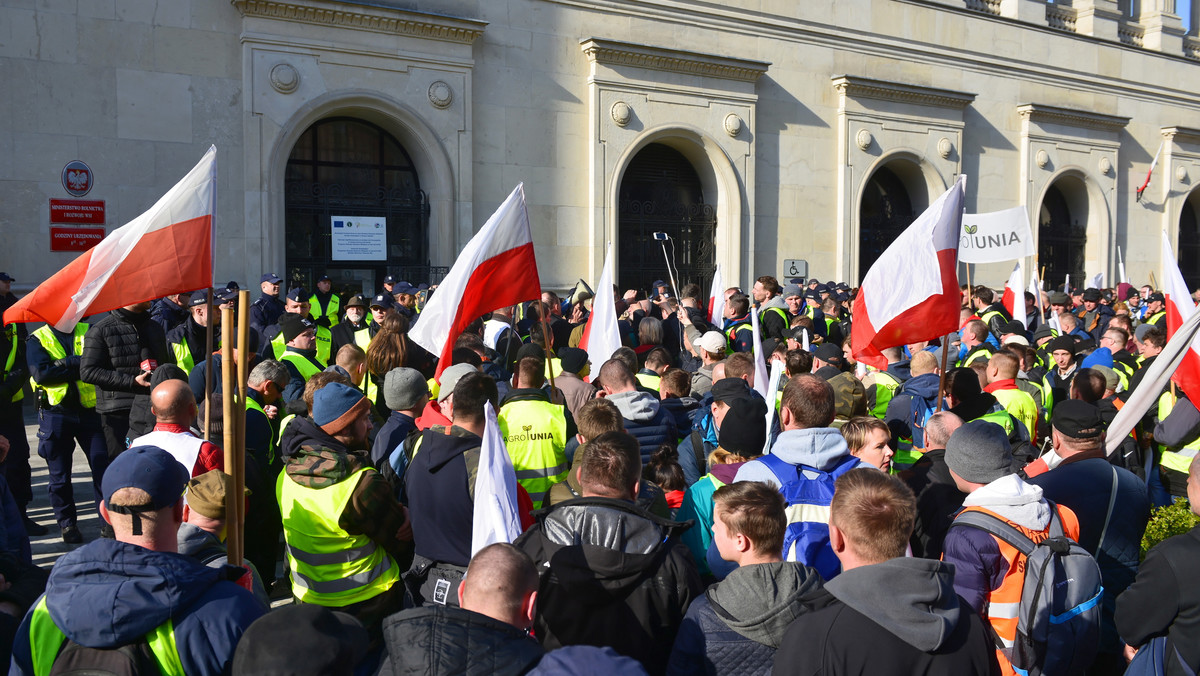 Warszawa: rolnicy z AGROunii zakończyli protest