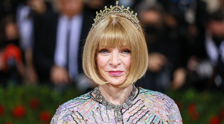 Anna Wintour, az amerikai Vogue magazin főszerkesztője. Fotó: Getty Images