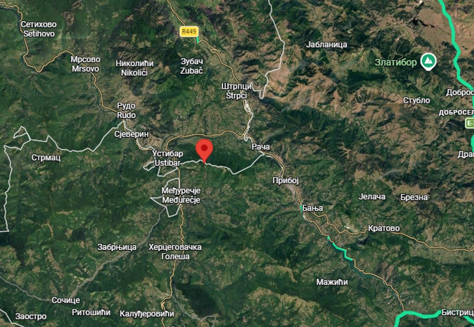 Zemljotres kod Priboja