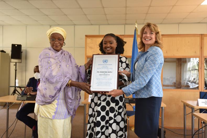 Wawira Njiru nommée Personnalité de l'année des Nations Unies au Kenya