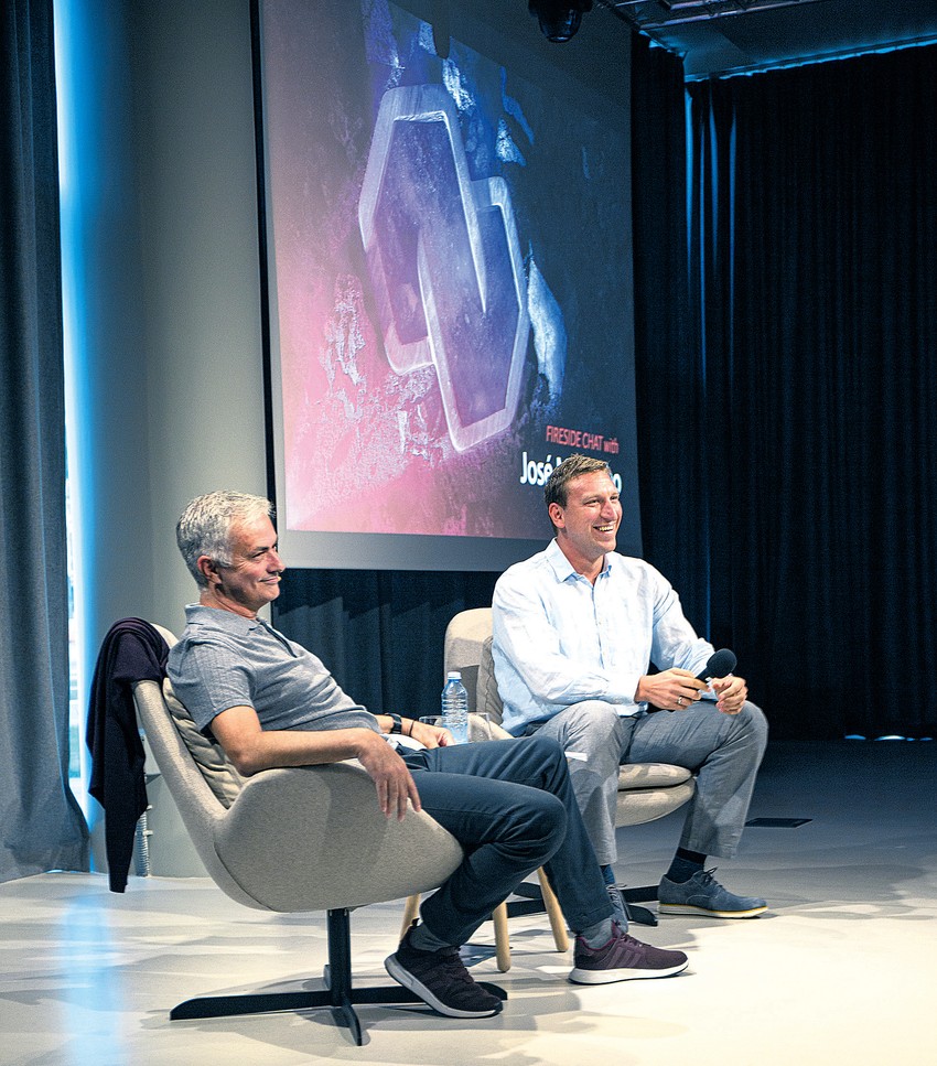 Nordeus je iz Srbije napravio planetarni uspeh igrom „top eleven“: Branko Milutinović sa Žozeom Murinjom