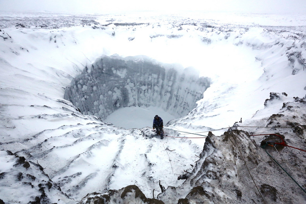 Tajemnicze kratery na Syberii mają nowe wyjaśnienie. Nie są to dobre wieści