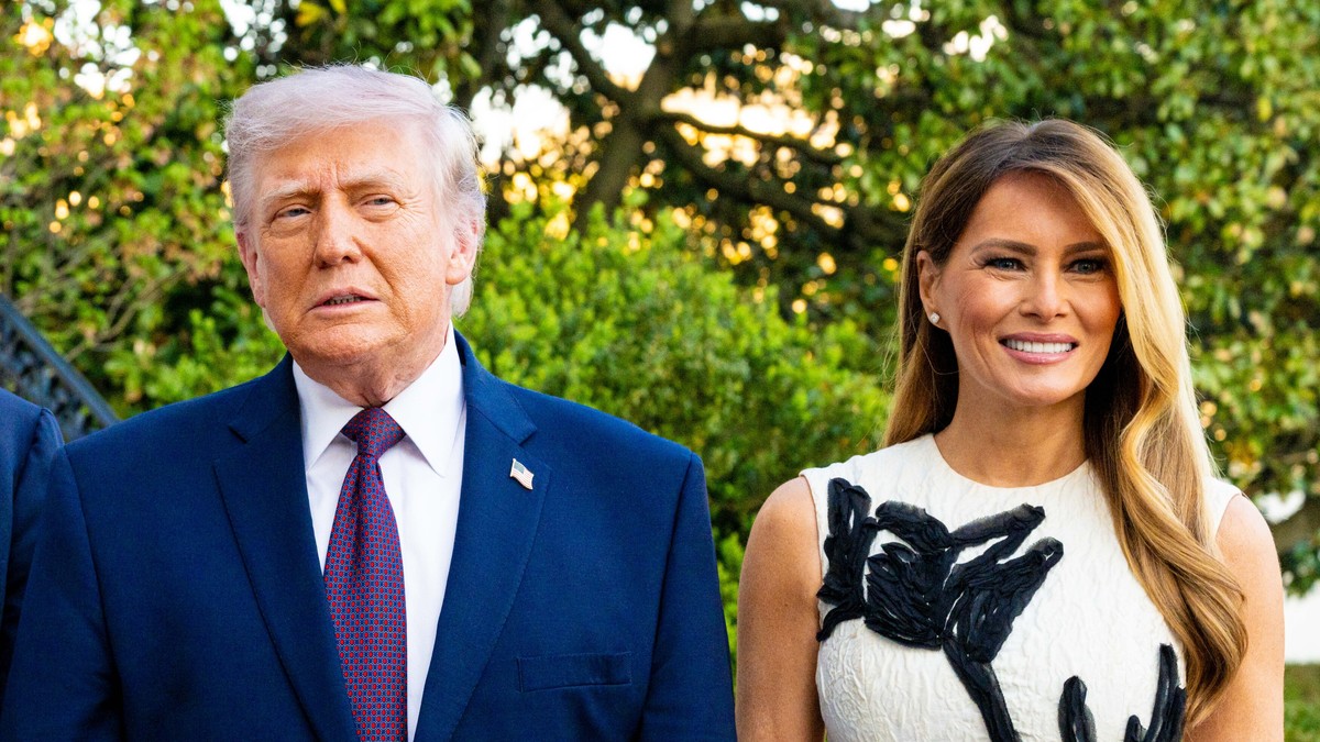 Donald Tramp, Melanija Tramp