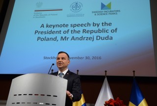Prezydent RP w Szwecji: Innowacyjność to połączenie wielkich umysłów, idei i inicjatywy