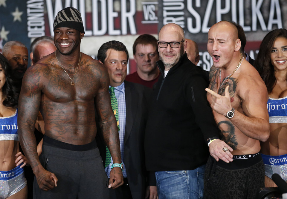 Deontay Wilder - Artur Szpilka: ceremonia ważenia