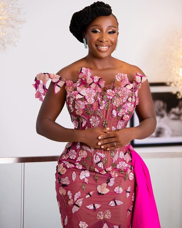 naa ashorkor engagement dress Naa Ashorkor Mensah-Doku | Slide 2  The other night in @amatchiwa  