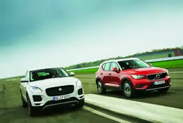 Małe SUV-y, duża frajda? Porównanie: Jaguar E-Pace i Volvo XC40