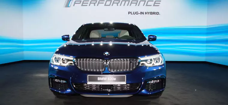 BMW 530e iPefrormance zadebiutowało w Poznaniu